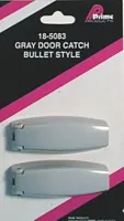 PRIME PRODCT 185083 Door Catch Gray Bullet