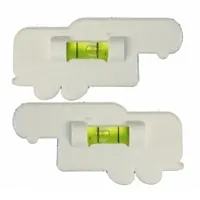 PRIME PRODCT 280123 5Th Wheel Levels Wht 2/Cd
