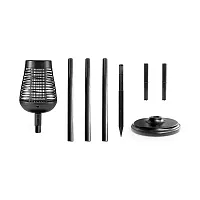PIC CORP DFST Solar Bug Zapper And Led Flame