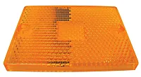 PETERSON MFG 5515A Repl Side Lens Amber