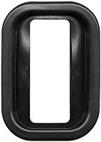 PETERSON MFG 85018 Grom Rect Pvc Rub Flush Mnt 6.29'X4