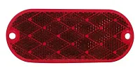 PETERSON MFG B479R Oblong Reflector Red