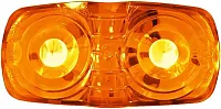 PETERSON MFG M38AMVBT2 Led M/C Pc Mv Rect Dbl Bulls-Eye 4