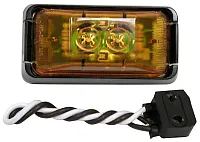 PETERSON MFG V153KA Amber Led Clearance Light