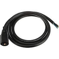 POLLAK 10117V Over Molded Trailer End/Rv Plug Wit