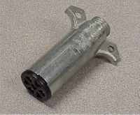 POLLAK 11700EP 7-Way Connector Plug- Zin