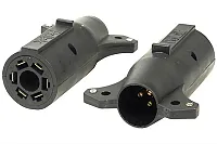 POLLAK 12729P 7-Way Rv To 6-Way Round A