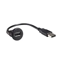 Pac Usbdma1 12-In. Dash-Mount Usb Extension, Usbdma1