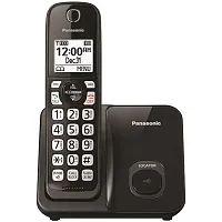 Panasonic Kx-Tgd510B Expandable Cordless Phone With Call Block (Single Handset)