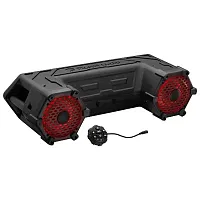 Planet Audio Off Road Atv Sound System 6.5&quot; Marine Speakers Bluetooth Rgb Led Ba