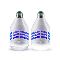Pic Ikb-M2 Dual-Purpose Bug Zapper And Led Light Bulb, 2 Count