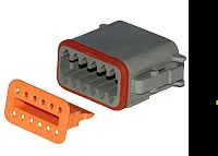 PACER TDT0612S5 Deutsch 12-Pos Dt Plug & Wedge Loc