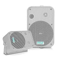 Speakers 6.5&quot; White Outdoor Pyle Pro; Pair