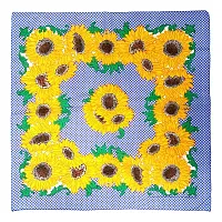 Pet Edge Everyday Bandanna - Sunflower