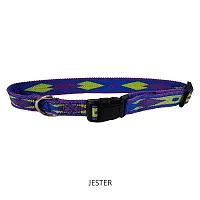 Pet Edge Jacquard Stitched Nylon Collars - Jester