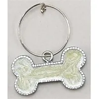 Pet Edge Collar Charm - Pearlized Bone