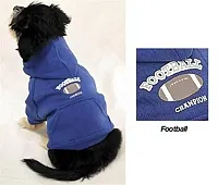 Pet Edge Hooded Football Sweatshirt - Large