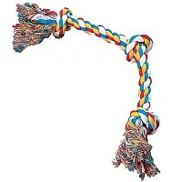 Pet Edge Knotted Rope Bones - 18in (3-Knot)