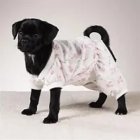 Pet Edge Sleepy Time PJs - Pink Bunny Hop - Large
