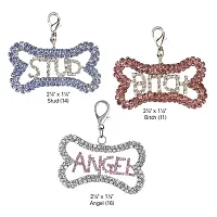 Pet Edge Bling Bone Charms - Bitch
