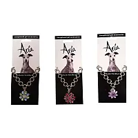 Pet Edge Charm Necklaces - Violet Flower