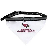 Pets First Arizona Cardinals Pet Collar Bandana - Large