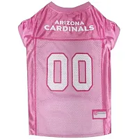 Pets First Arizona Cardinals Pink Pet Jersey - Medium