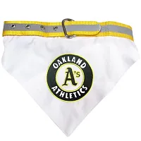Pets First Oakland A&#039;s Pet Collar Bandana - Small