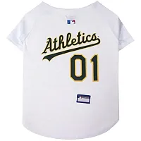 Pets First Oakland A&#039;s Pet Jersey - Large