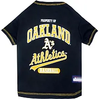 Pets First Oakland A&#039;s Green Pet T-Shirt - Medium