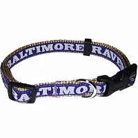 Pets First Baltimore Ravens Pet Collar by Pets First - XL