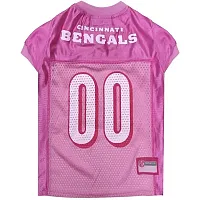 Pets First Cincinnati Bengals Pink Pet Jersey - Medium
