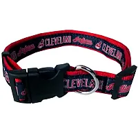 Pets First Cleveland Indians Pet Collar by Pets First - XL