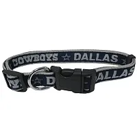 Pets First Dallas Cowboys Pet Collar by Pets First - Large