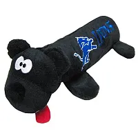 Pets First Detroit Lions Plush Tube Pet Toy