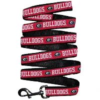 Pets First Georgia Bulldogs Pet Leash by Pets First - Small