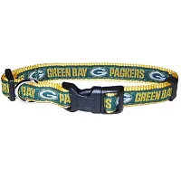 Pets First Green Bay Packers Pet Collar by Pets First - XL
