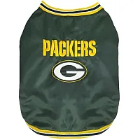 Pets First Green Bay Packers Pet Sideline Jacket - Large