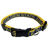 Pets First Golden State Warriors Pet Collar by Pets First - Large