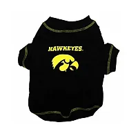 Pets First Iowa Hawkeyes Dog Tee Shirt - Medium