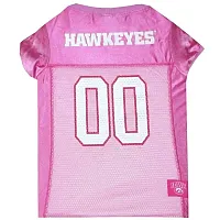 Pets First Iowa Hawkeyes Pink Pet Jersey - Medium