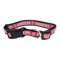 Pets First Indiana Hoosiers Pet Collar by Pets First - Medium