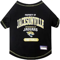 Pets First Jacksonville Jaguars Pet T-Shirt - Large