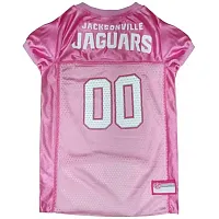 Pets First Jacksonville Jaguars Pink Pet Jersey - Medium