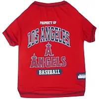 Pets First Los Angeles Angels Pet T-Shirt - Medium