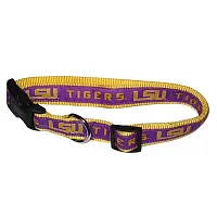 Pets First LSU Tigers Pet Collar by Pets First - Large