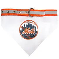 Pets First New York Mets Pet Collar Bandana - Medium