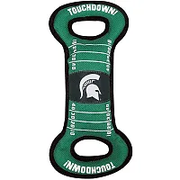 Pets First Michigan State Spartans Field Pull Pet Toy