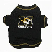 Pets First Missouri Tigers Dog Tee Shirt - Large