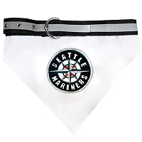 Pets First Seattle Mariners Pet Collar Bandana - Medium